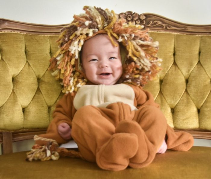 Diy lion halloween costume