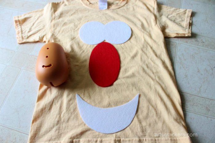 Potato head costume diy