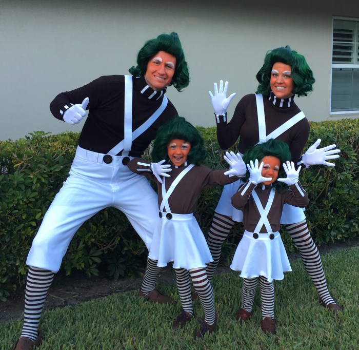 Oompa loompa costume diy