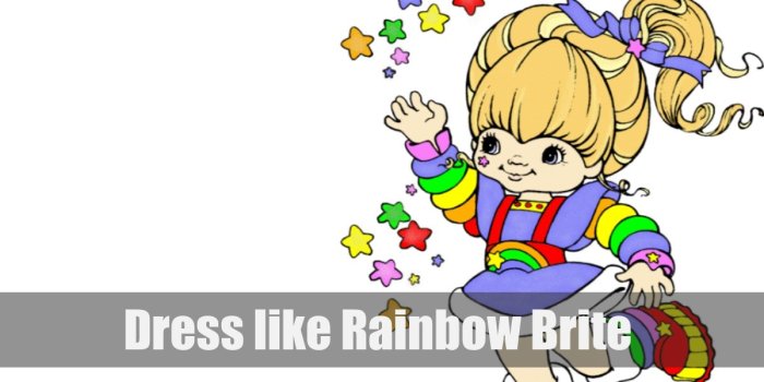 Diy rainbow brite costume