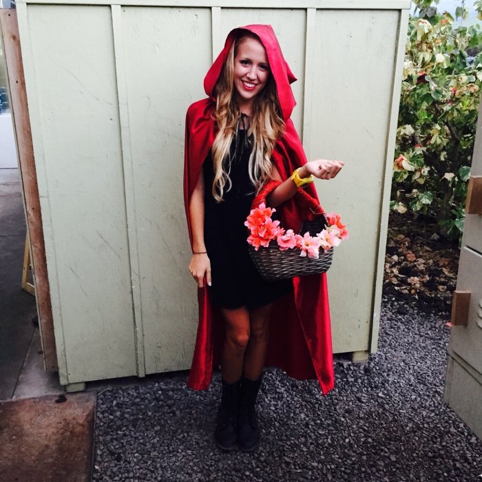 Little red riding hood diy costume