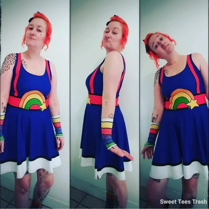 Diy rainbow brite costume