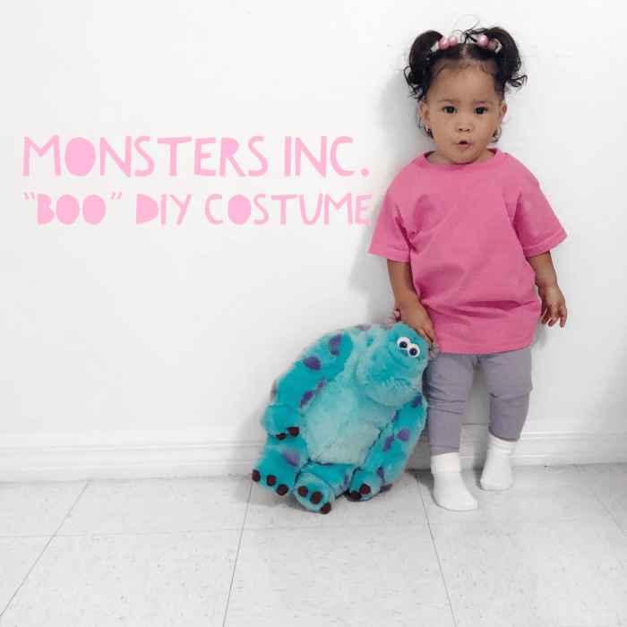 Boo from monsters inc diy costume