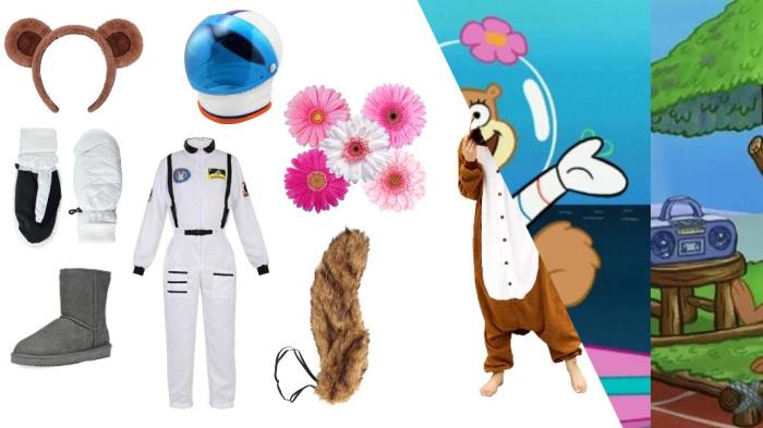 Diy sandy cheeks costume